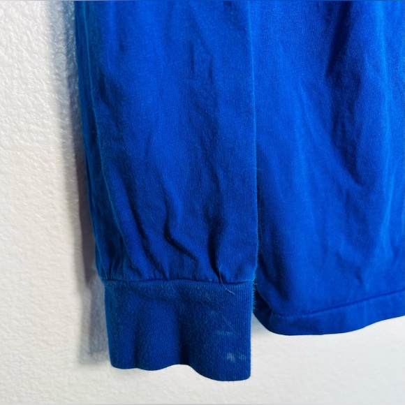 Polo Ralph Lauren Men's size small Blue Ski Bear Long Sleeve Shirt Vintage Rare - Picture 4 of 7